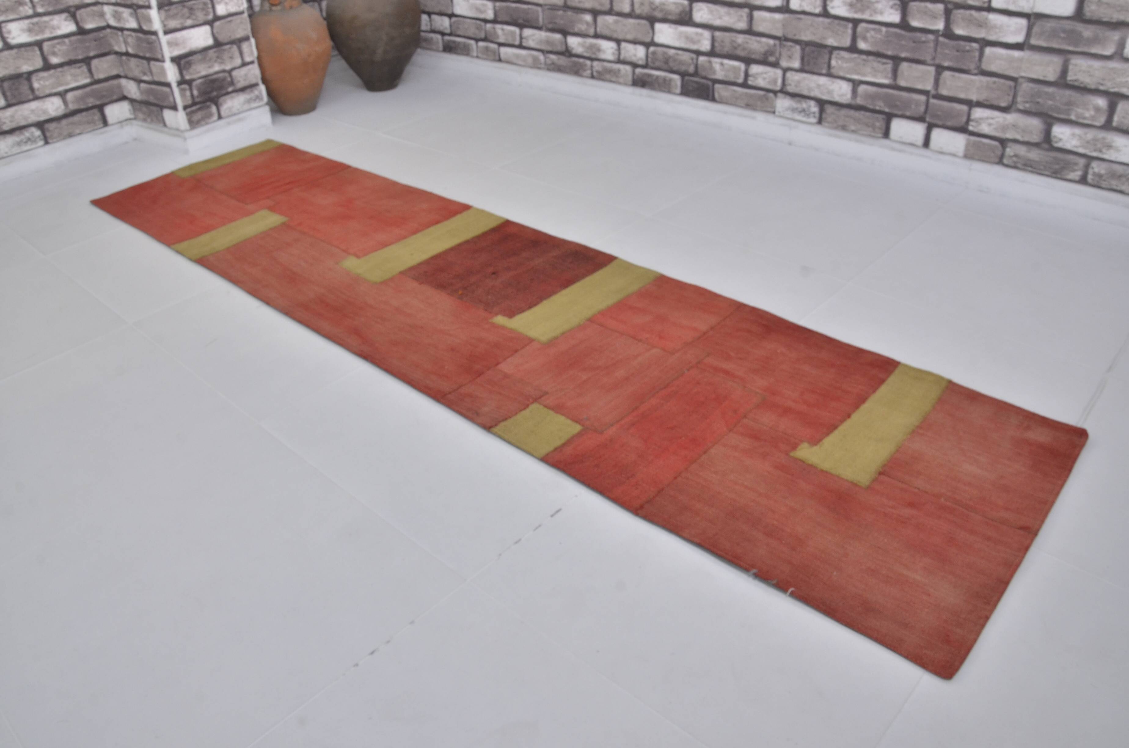 Oushak Turkish  Anatolian Kilim Runner sku3943