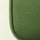 Paire de fauteuils vintage royale vert velvet Chierowski design