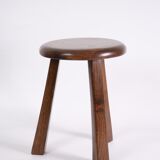 Brutalist tripod stool