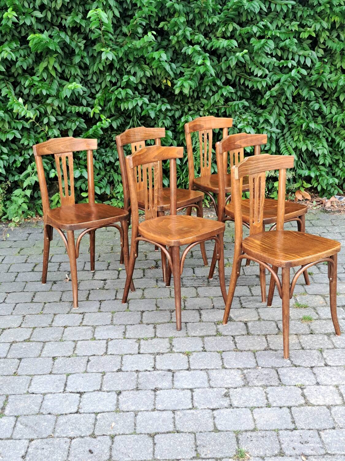 30 vintage Drevounia chairs.
