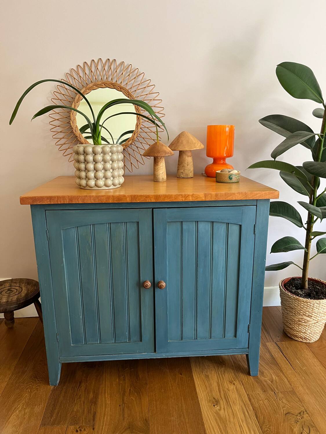 Small Parisian buffet vintage jam cabinet