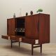 Buffet haut en teck, design danois, années 1970, fabriqué par ES Møbler