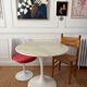 Vintage 1970 marble tulip table