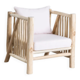 Teak wood armchair