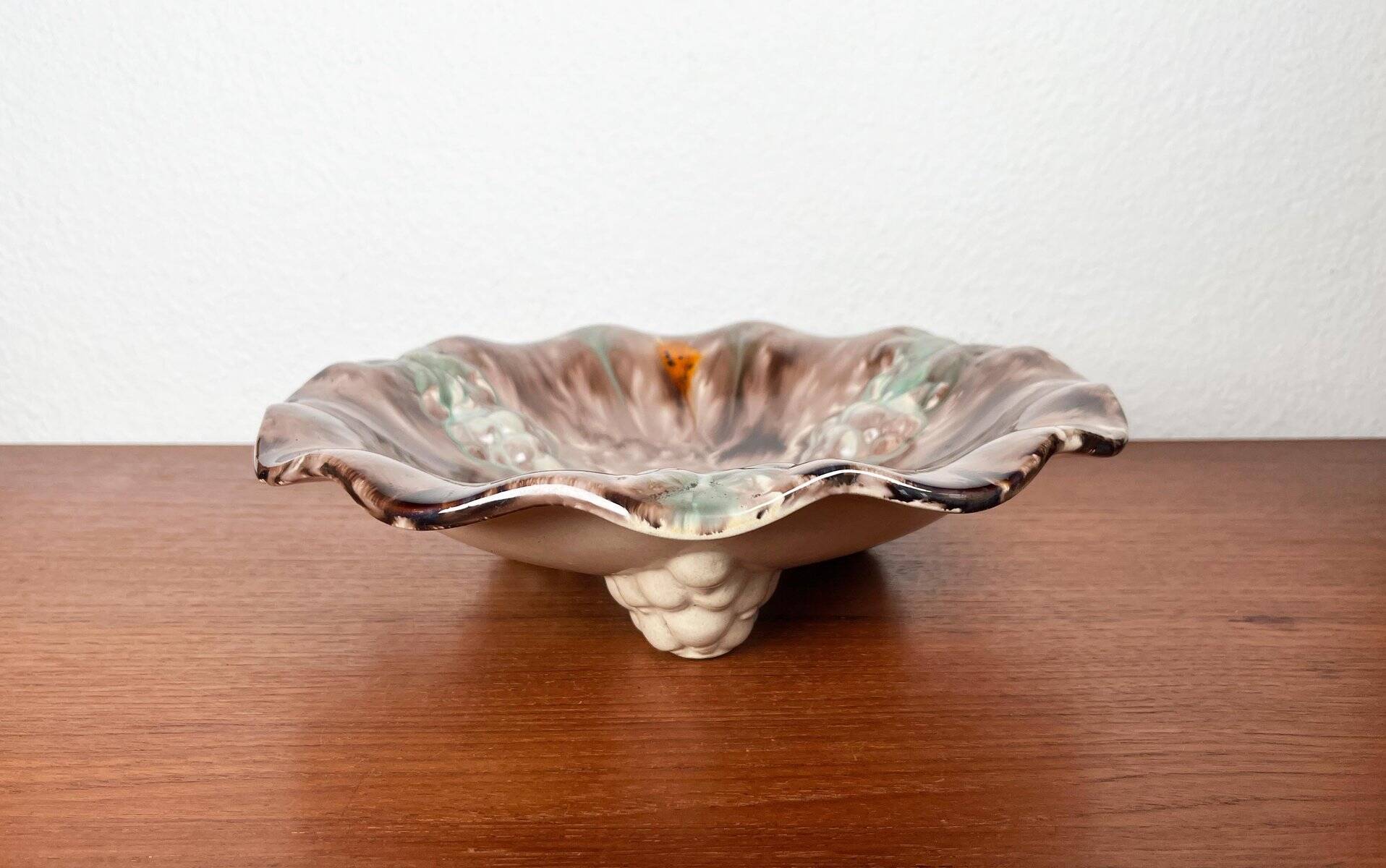 Art Deco ceramic bowl from Jasba.