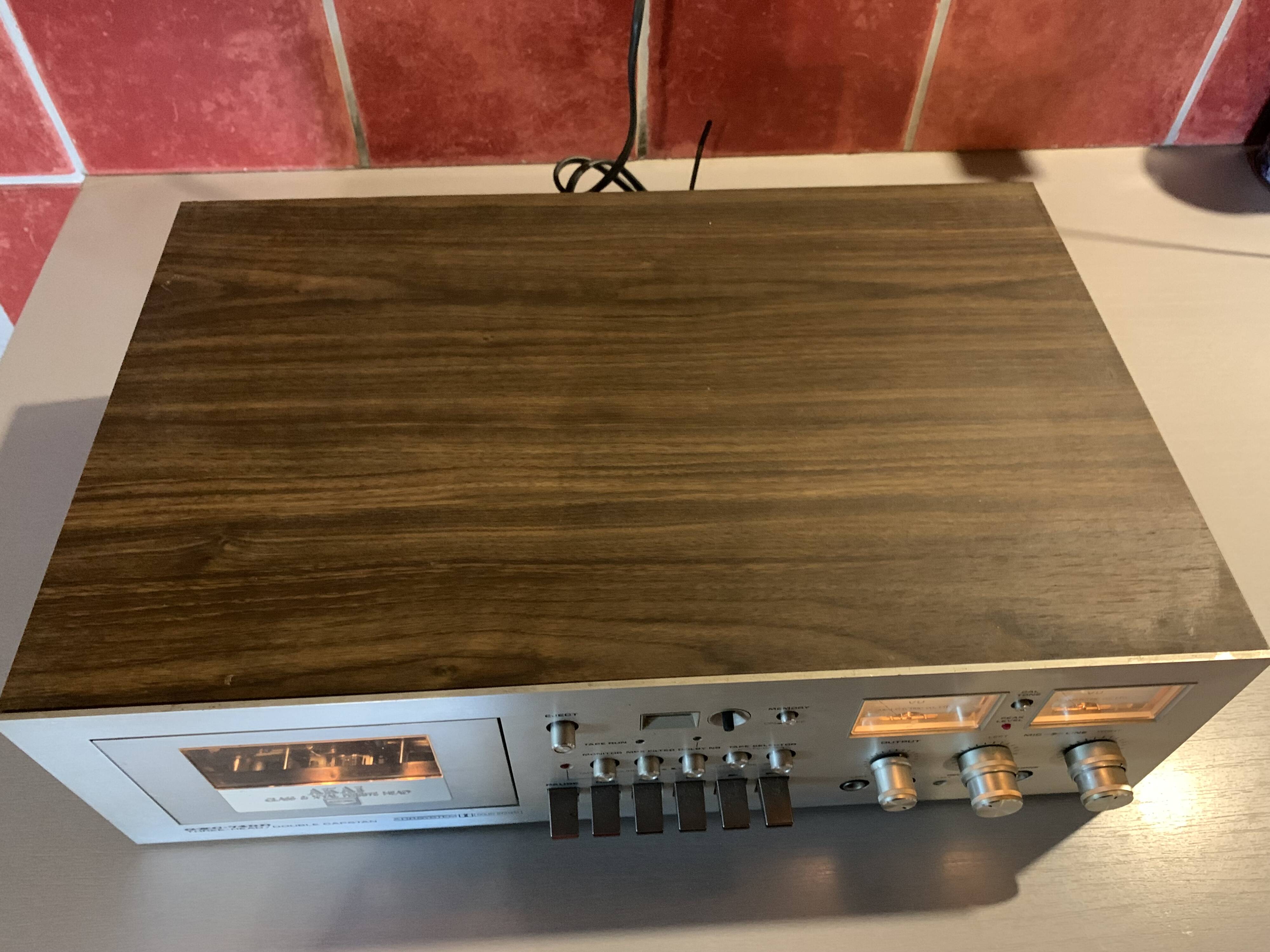 Vintage cassette player AKAI GXC-740D