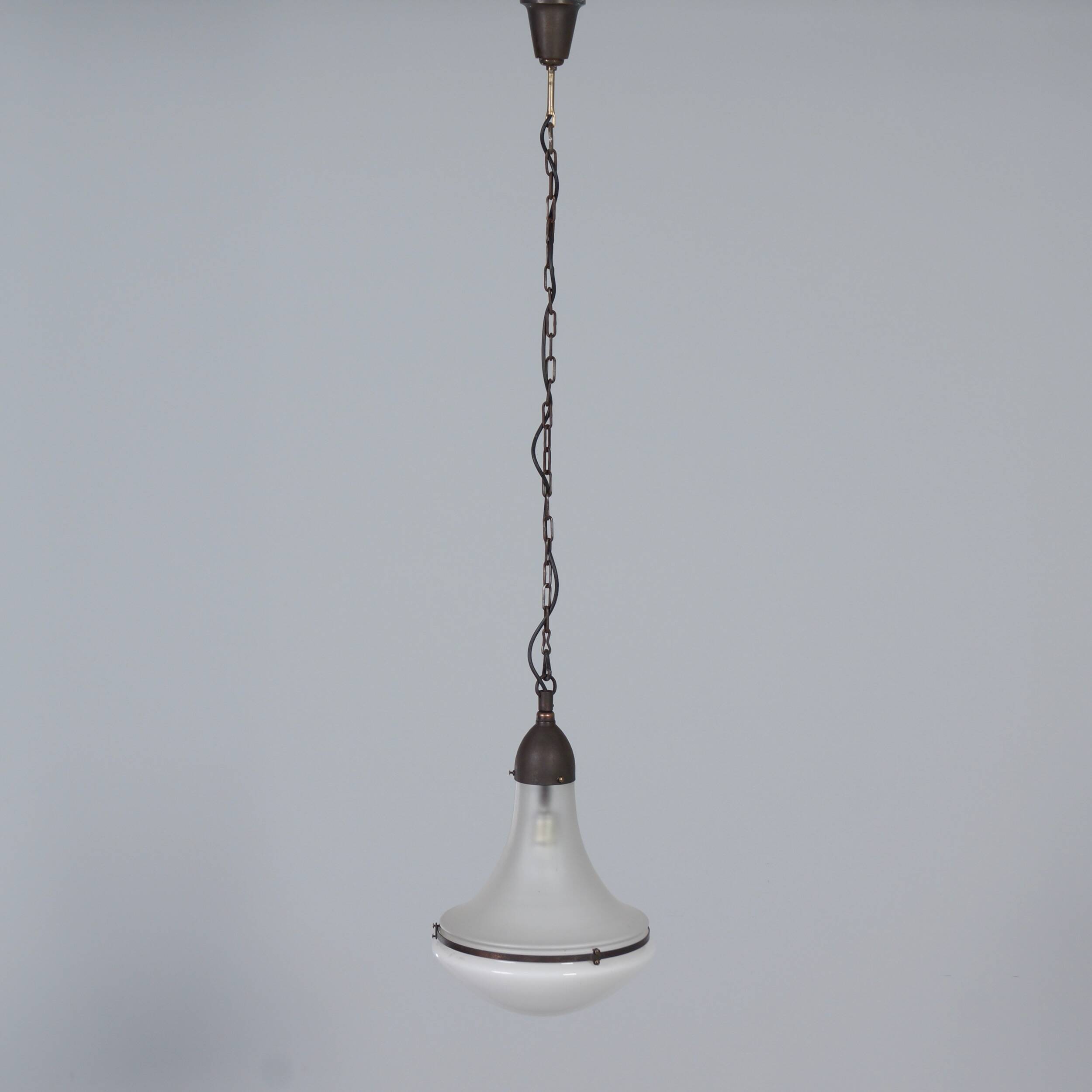 Luzette pendant lamp S&S L1510 by W.Wissmann for Siemens & Schuckert, ca. 1920