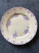 Large round plate from Longwy ironstone