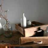 Antique wooden drawers