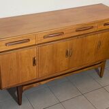 Scandinavian teak row G-Plan By Victor Wilkins 1960