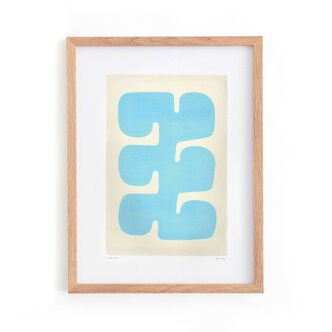 Peinture abstraire "ERA" signée Eawy