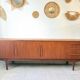Vintage teak enfilade from the 1960s.
