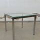 Chrome side table