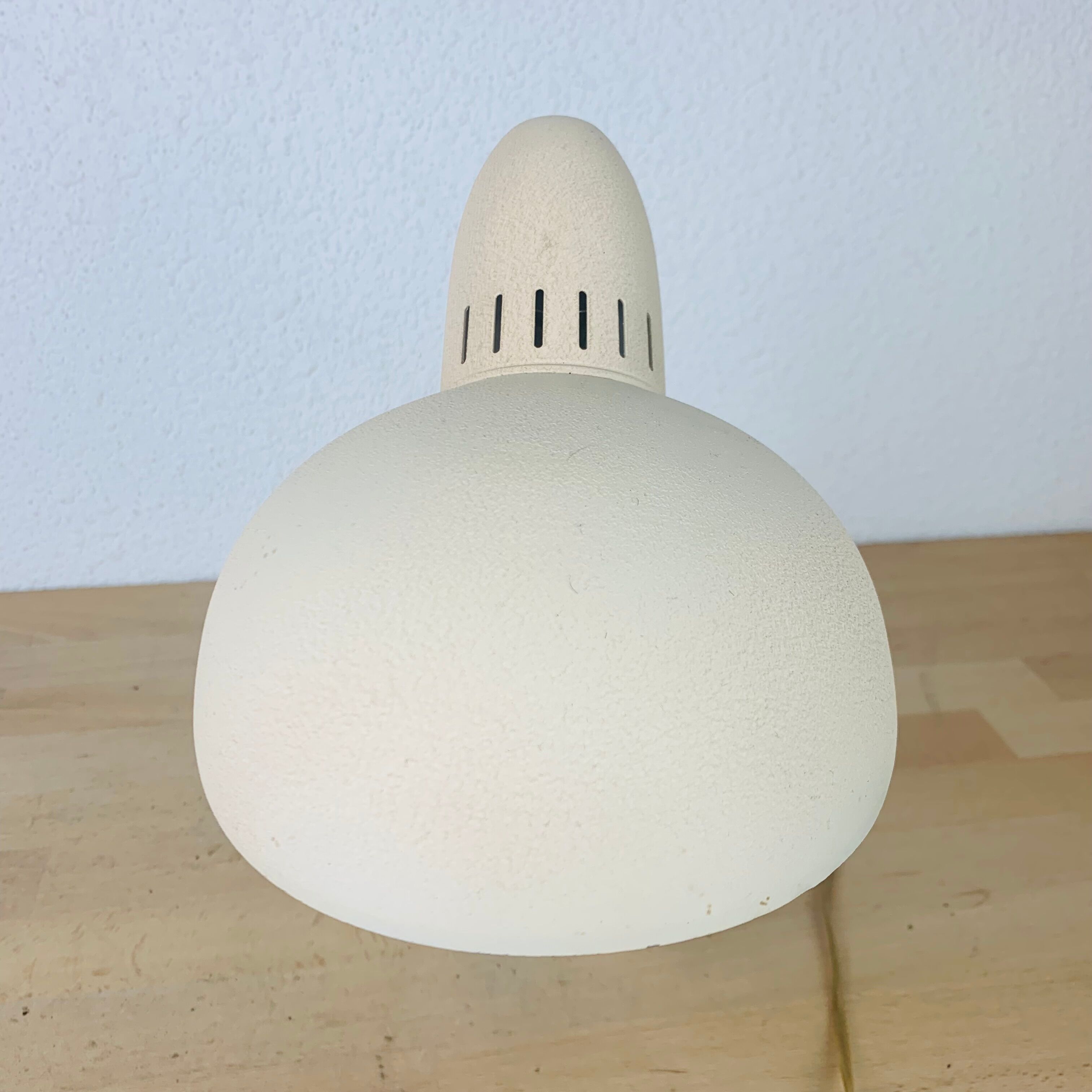 Pair of metal and brass lamps 50s Jean Boris Lacroix