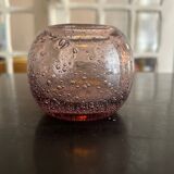 Biot glass tealight holder