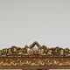 Miroir ancien en bois doré, style néoclassique, 19ème siècle