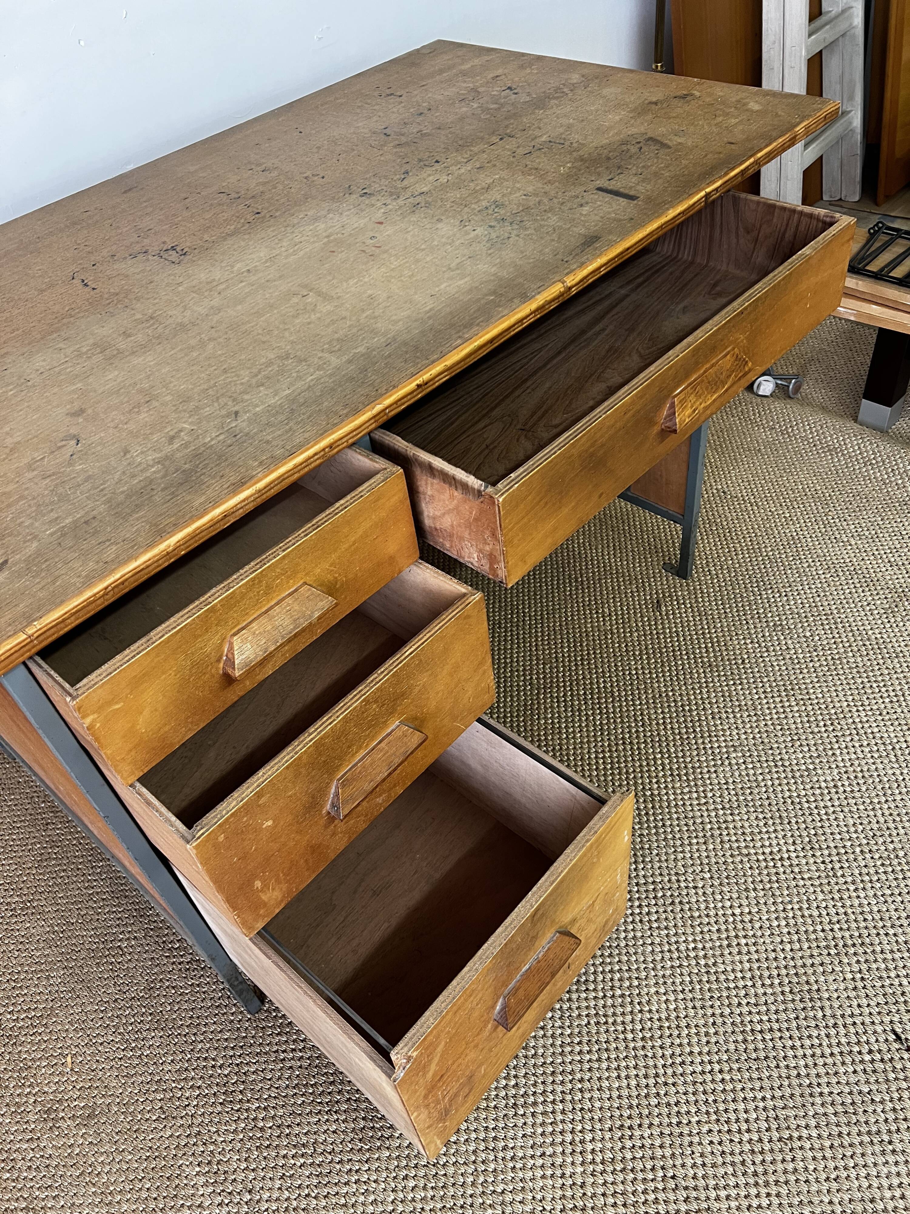 Vintage industrial office