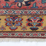 Antique sultanabad handmade floral wool carpet - 171x233cm