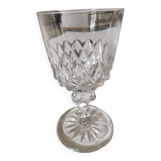 Verre en cristal taillé Saint Louis ou Baccarat