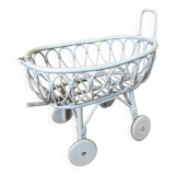 Renovated rattan pram