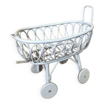 Renovated rattan pram