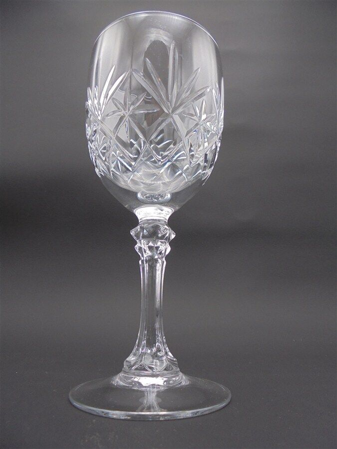 Mismatched set of 5 crystal shot glasses