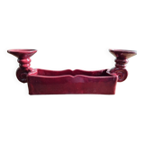 Red Ceramic Centerpiece