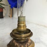 Table lamp- globe Art Deco skyscraper
