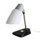 Lampe de table tchèque des années 1950 avec base en céramique