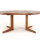 Table à manger ovale extensible Gudme 'Jysted' - design danois en teck vintage