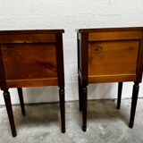 Pair of Louis XVI style bedside tables