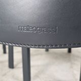 Carlo Bartoli dining chairs for Matteo Grassi, set of 6 - 1980s