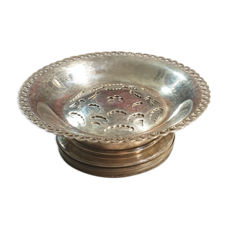 Butter mold coquillor silver metal