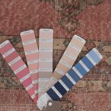 Vintage Turkish Oushak Rug Handwoven 85x740 cm