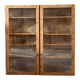 Large vintage display cabinet