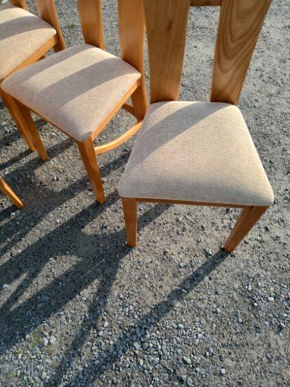 Série de 5 chaises vintage