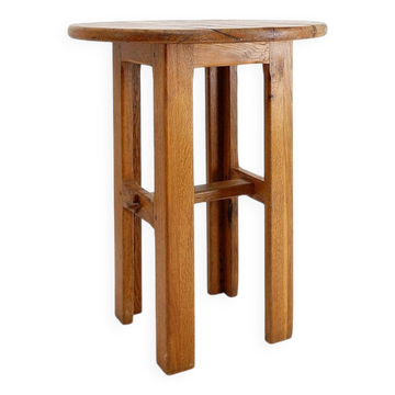 Vintage solid wood side table / Console