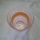 Set of 4 orange granite glasses