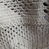 Antique crochet bedspread