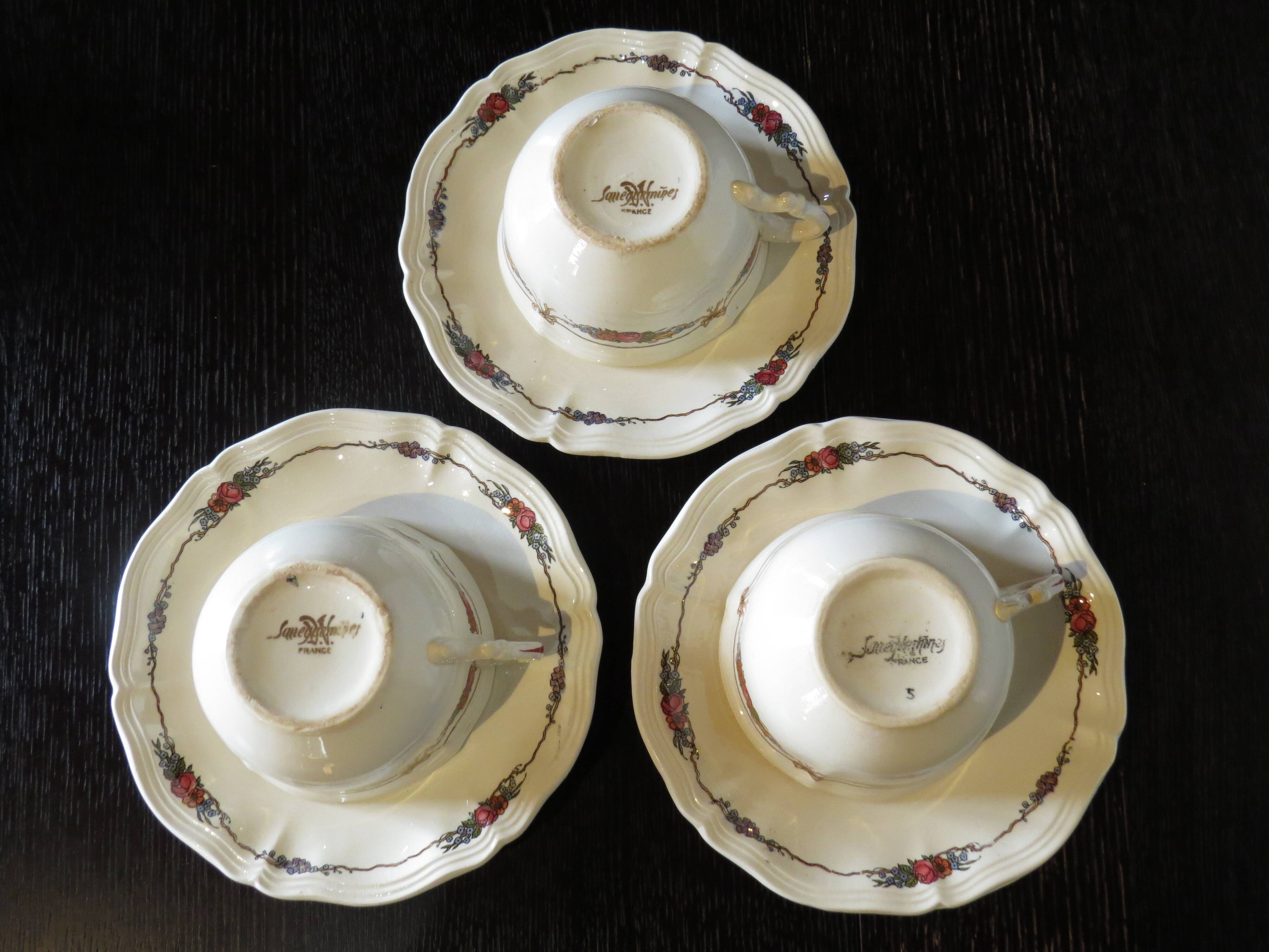 9-piece service Obernai model - Sarguemines