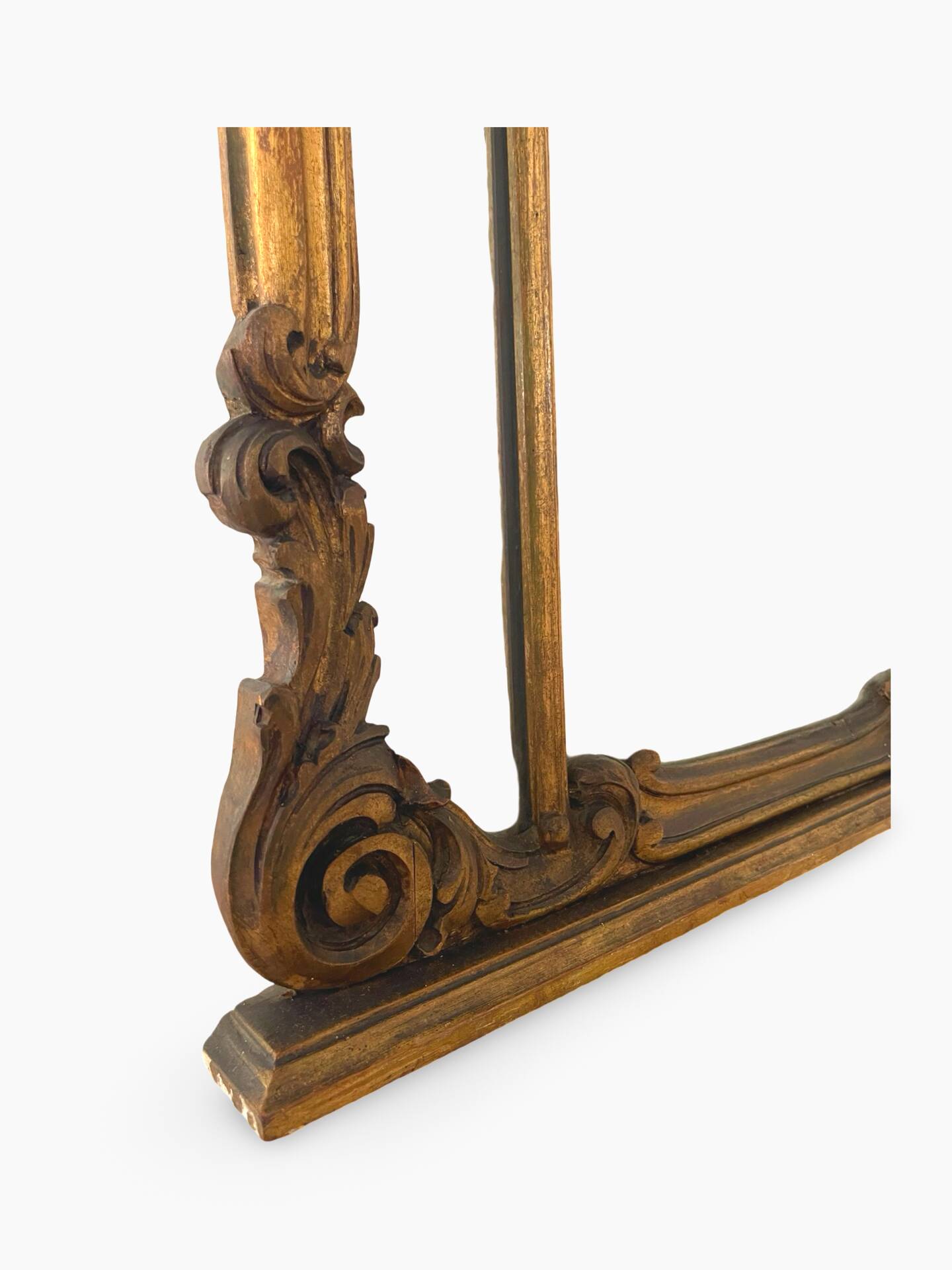 Antique Italian wall mirror, 19th century.