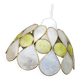 Mother-of-pearl lampshade suspension