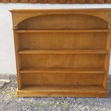 Shallow wooden shelf