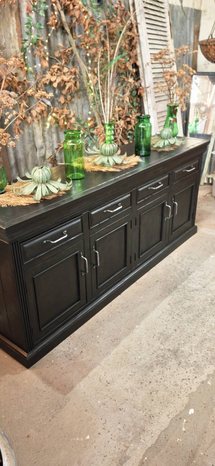 Old pine sideboard