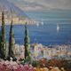 Tableau "Bord de mer en Provence"