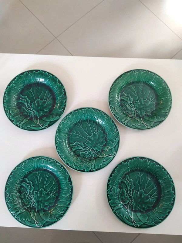 5 creil plates in slurry