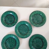 5 creil plates in slurry
