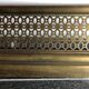 Fireplace Bar / Fire Screen / Fireplace Ornament, Antique Brass or Bronze Decor