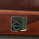 Vintage leather lounge chair by Gotte mobil Sweden