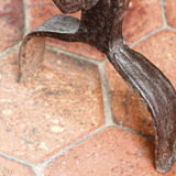 Pair of landiers, seventeenth century